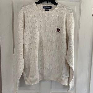 Polo golf sweater